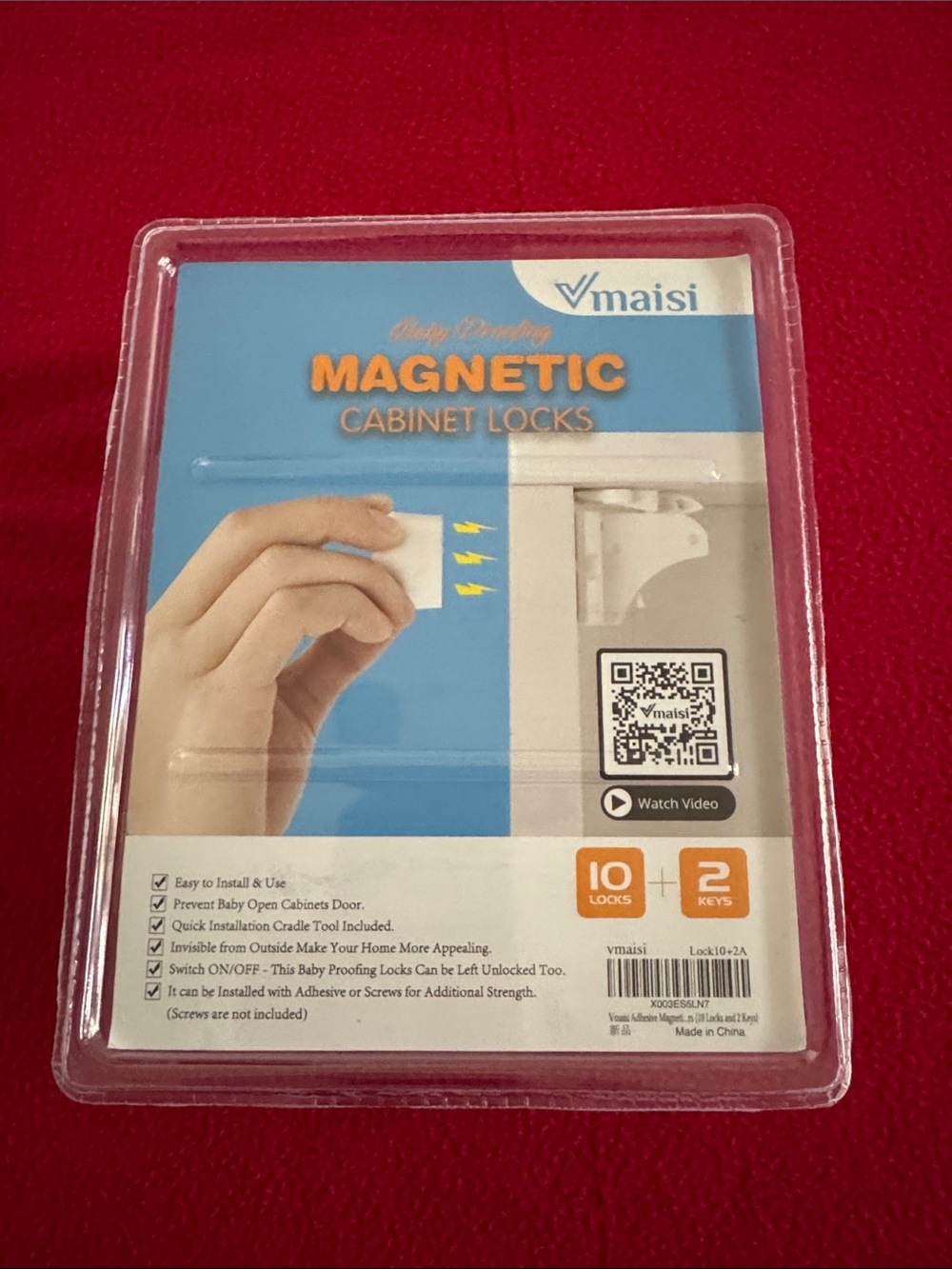 NEW Magnetic Locking System 10 Locks 2 keys Baby Proofing Baby Safety EZ Install